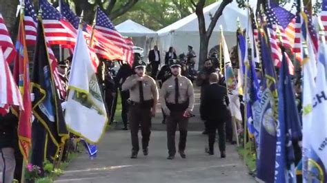 MDPD hold 42nd annual memorial for fallen officers at Tropical Park