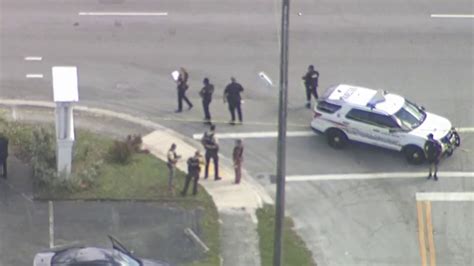 MDPD return to scene where officer was grazed by bullet in Miami Gardens shooting