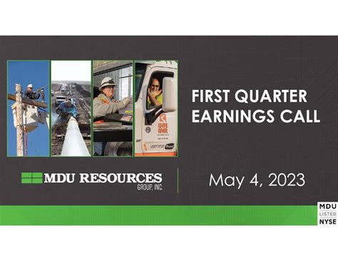 MDU Resources: Q1 Earnings Snapshot