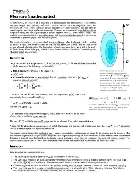 Measure (mathematics) - wintechmobiles.com