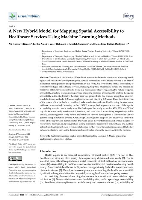 Measuring spatial accessibility and equity to healthcare services using ... - wintechmobiles.com