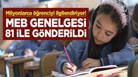 MEB Genelgesi; ilkokullarda sınav saati uygulaması kaldırıldı.