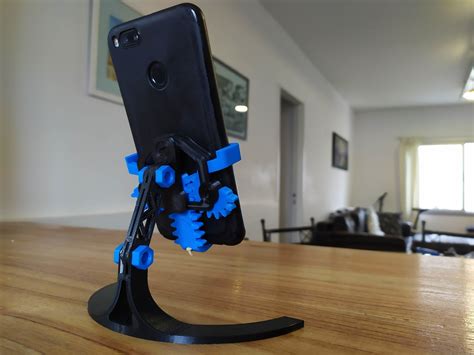 MECHANICAL PHONE STAND 3D model 3D printable CGTrader