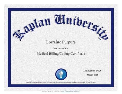 MEDICAL BILLING AND CODING - Kaplan University, Davenport