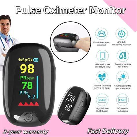 Medical Digital Finger Pulse Oximeter Finger Clip LED Screen Sports ... - raincitystudios.com