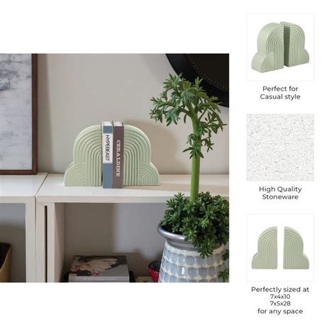 Medieval Ceramic Bookends, Modern Decorative Book Holders ... - Etsy - muktibox.com