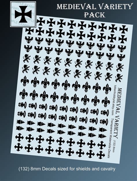 Medieval Decals - Etsy UK - muktibox.com