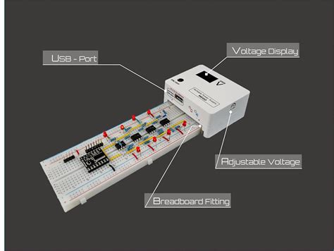 MEGO Breadboard Power Supply – 4V to 24V DC Output …