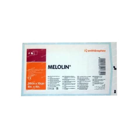 MELOLIN SMITH & NEPHEW 1 DRESSING 20cm X 10cm NEW - eBay