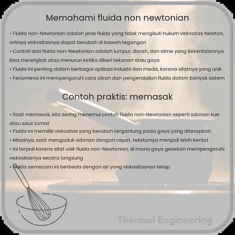 Memahami Fluida Non-Newtonian - Thermal Engineering - wintechmobiles.com