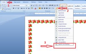 Membuat Bingkai Di Word: Panduan Lengkap Dan Detail - muktibox.com
