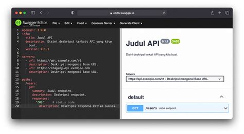 Membuat Dokumentasi API dengan OpenAPI Spec - coolestguyplanet.net