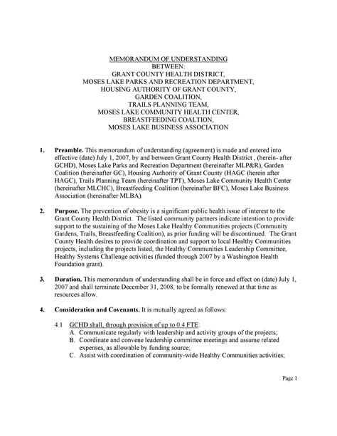 MEMORANDUM OF UNDERSTANDING - ci.richmond.ca.us