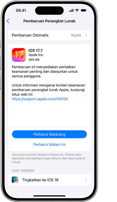 Memperbarui iPhone atau iPad - Apple Support (ID) - coolestguyplanet.net
