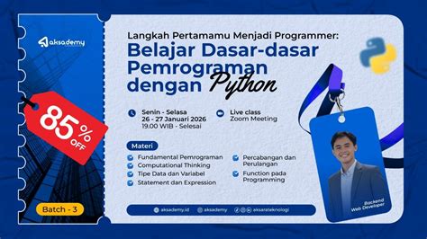 Memulai Pemrograman dengan Python - Dicoding … - coolestguyplanet.net