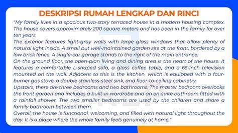 Mendeskripsikan Rumah dalam Bahasa Inggris Jadi Mudah! - raincitystudios.com