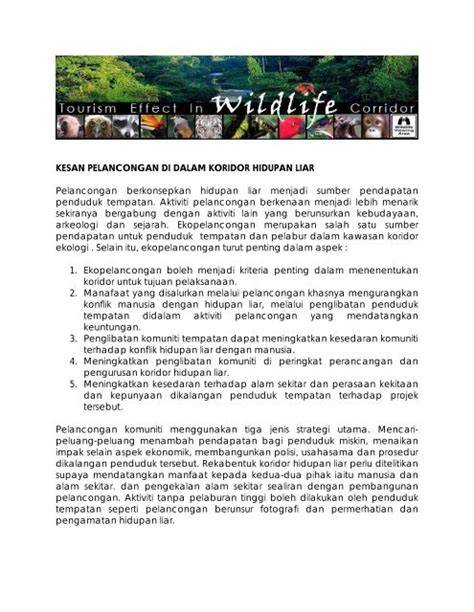 Mengenal Pentingnya Koridor Hidupan Liar - Portal dan … - raincitystudios.com