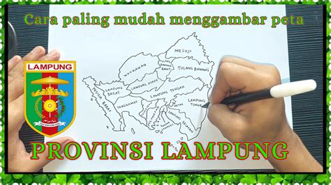 Menggambar Peta Manual Lampung - wintechmobiles.com