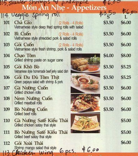 MENU - phomiss-saigonmd.com