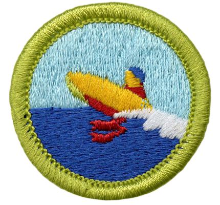 MERIT BADGE FOR MOTORBOATING!!!! Scouts