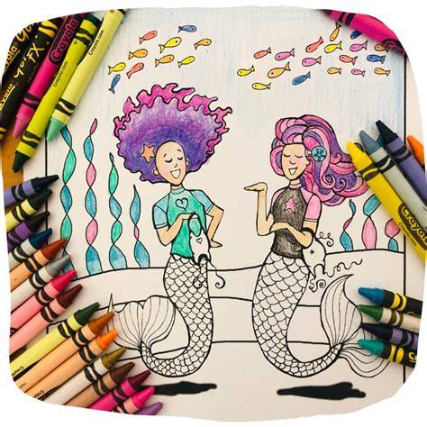 Mermaid Scientist by Claudia Makeyev - raincitystudios.com