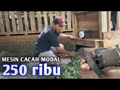 MESIN CACAH MODAL 250 RIBU - raincitystudios.com