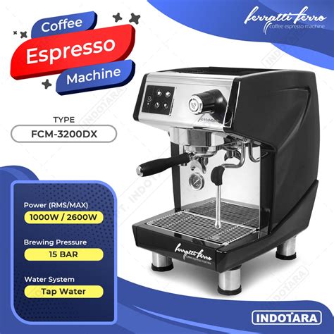 Mesin Kopi Espresso / Espresso Machine Ferratti Ferro FCM-3226C ... - raincitystudios.com