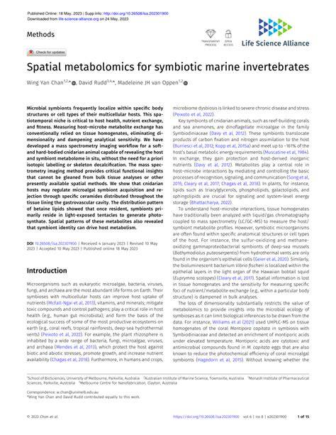 Metabolites from marine invertebrates and their symbiotic ... - Springer - raincitystudios.com