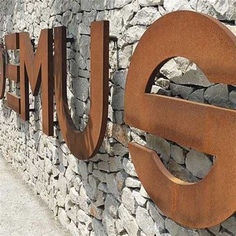 Metal Letters for Concrete - LITASIGN - muktibox.com