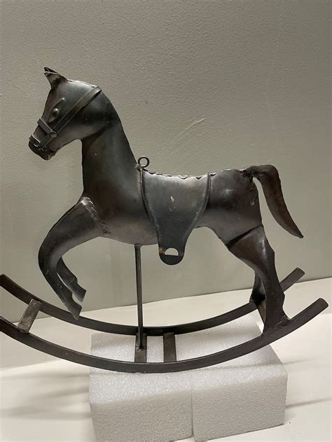 Metal Rocking Horse - 13 For Sale on 1stDibs - muktibox.com