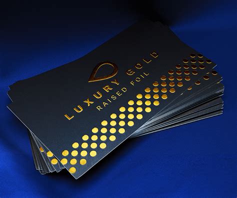 Metallic Foil Business Card Printing - muktibox.com