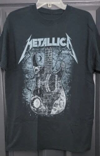 METALLICA - Ouija Hammett Guitar T-Shirt eBay