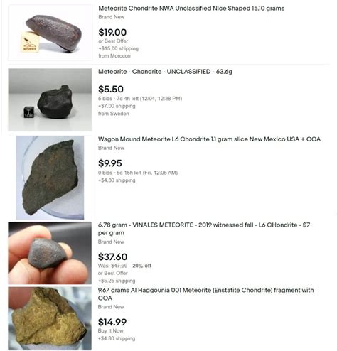 Meteorite Value: Price Factors & What Affects It - wintechmobiles.com