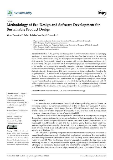 Methodology of Eco-Design and Software Development … - raincitystudios.com
