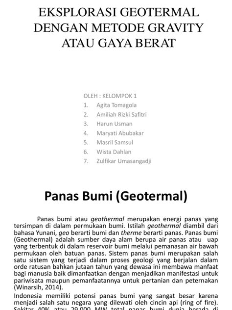 Metode Gravity (Gaya Berat) dalam Eksplorasi Geotermal - wintechmobiles.com