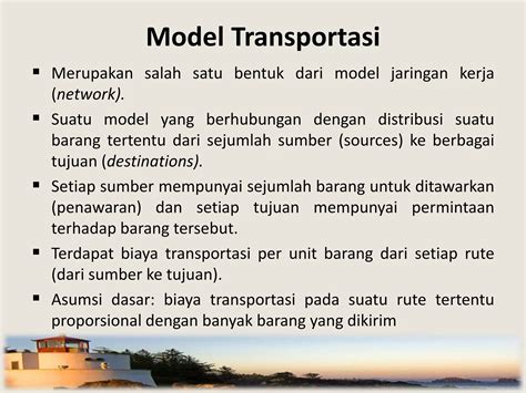 Metode Transportasi dan Solusinya - wintechmobiles.com
