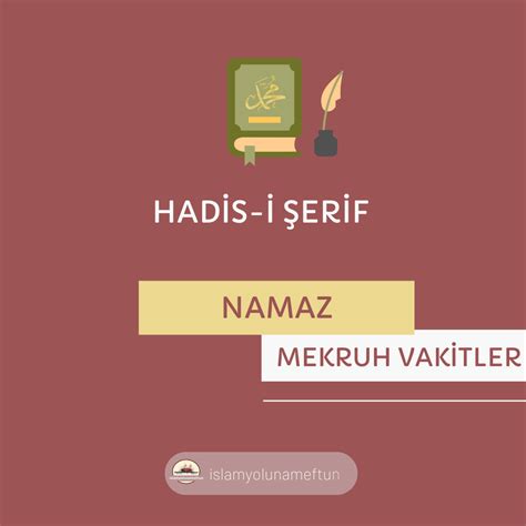 MEV’İZELER (ÖĞÜTLER) İslamyolunameftun.