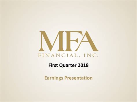 MFA Financial: Q1 Earnings Snapshot