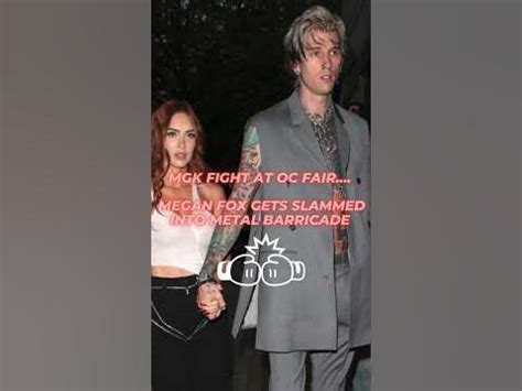 MGK, Megan Fox involved in altercation at O.C. Fair 