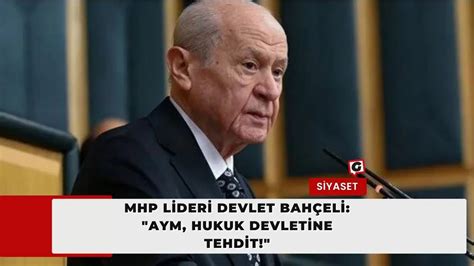 MHP Lideri Bahçeli AYM’ye tekrar çağrıda bulundu: HDP ve devamında kurulan hangi parti varsa kapatılmalıdır