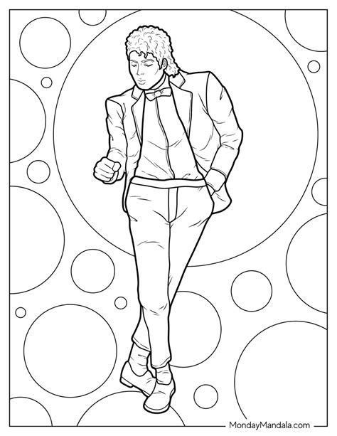 MICHAEL JACKSON - Coloring Pages For Kids