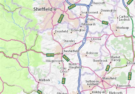 MICHELIN Brimington map - ViaMichelin