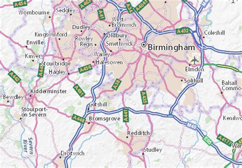 MICHELIN Northfield map - ViaMichelin