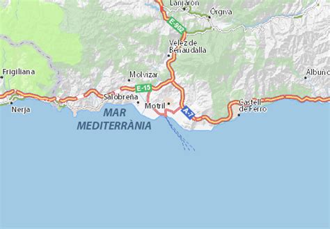 MICHELIN Puerto de Motril map - ViaMichelin