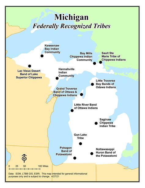 MICHIGAN FEDERALLY RECOGNIZED TRIBES MICHIGAN …