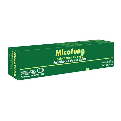 MICOFUNG CREMA X 20 GR. - Laboratorios Indufar C.I.S.A.