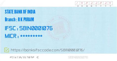 MICR Code: 110015393, DELHI R K PURAM II, CANARA BANK …