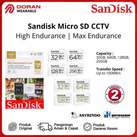 Micro SD Memory Card CCTV / DASHCAM Sandisk … - raincitystudios.com