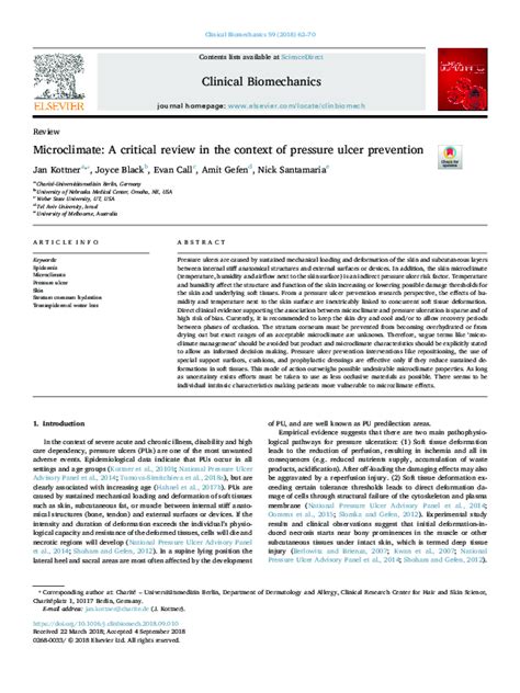Microclimate: A critical review in the context of pressure ulcer ... - raincitystudios.com