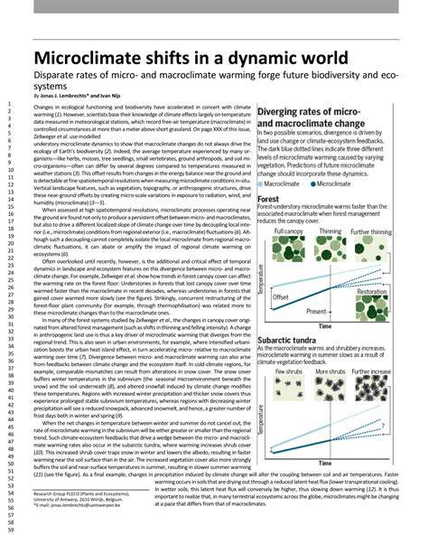 Microclimate shifts in a dynamic world | Science - AAAS - raincitystudios.com